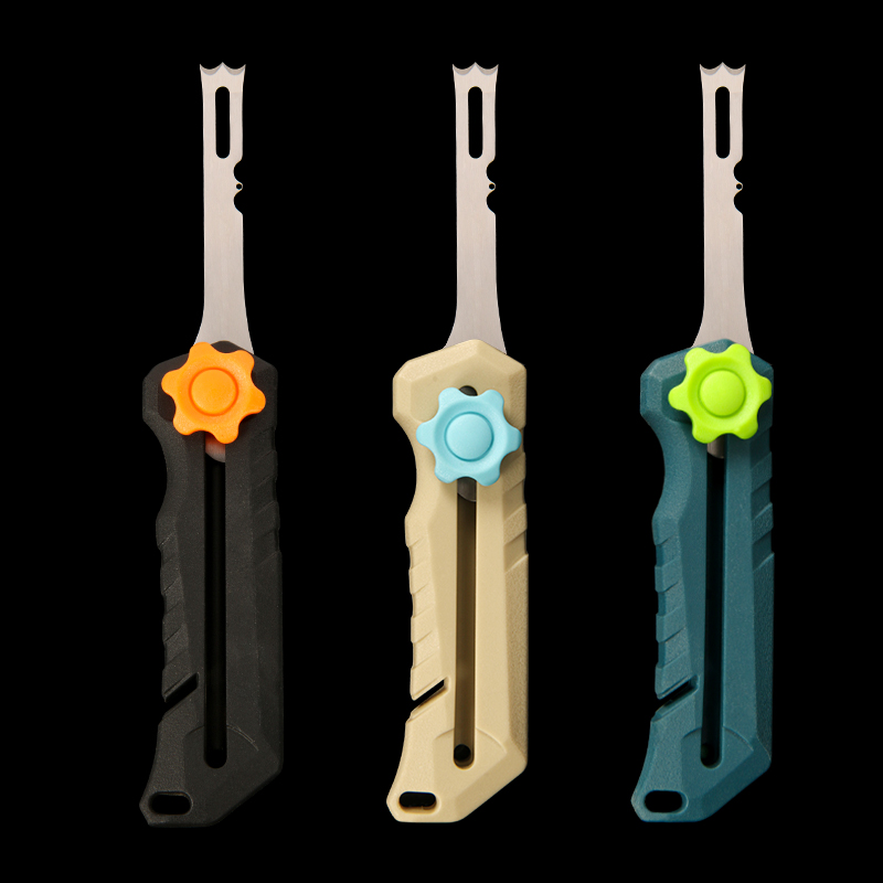 Couteau à calamar en acier ino - Fishing Line Dispenser avis et prix